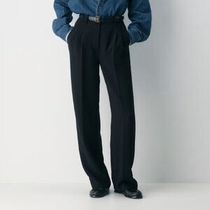 NEW ARITZIA EFFORTLESS Pants BLACK SIZE 8- REGULAR LENGTH